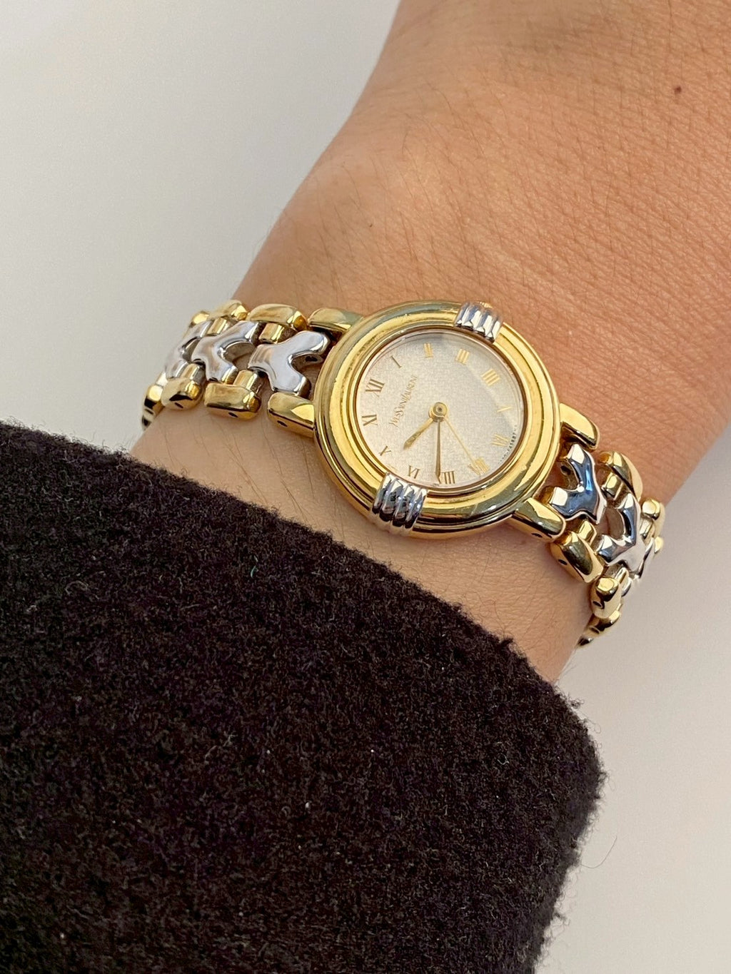 Ysl twotone logo strap c.0029