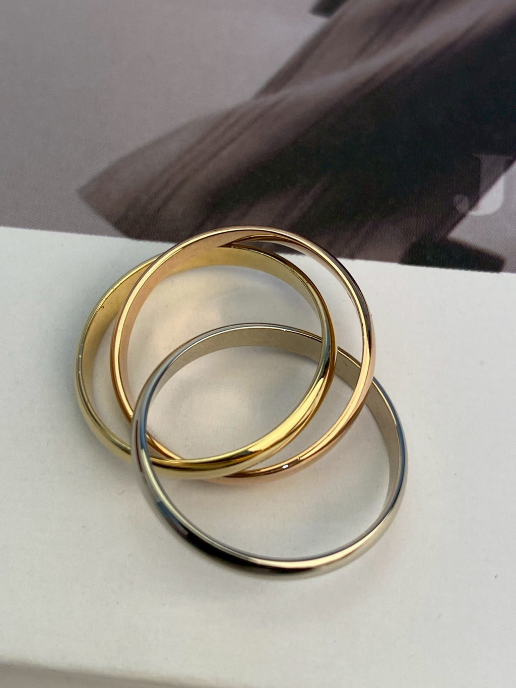 Cartier trinity ring classic model