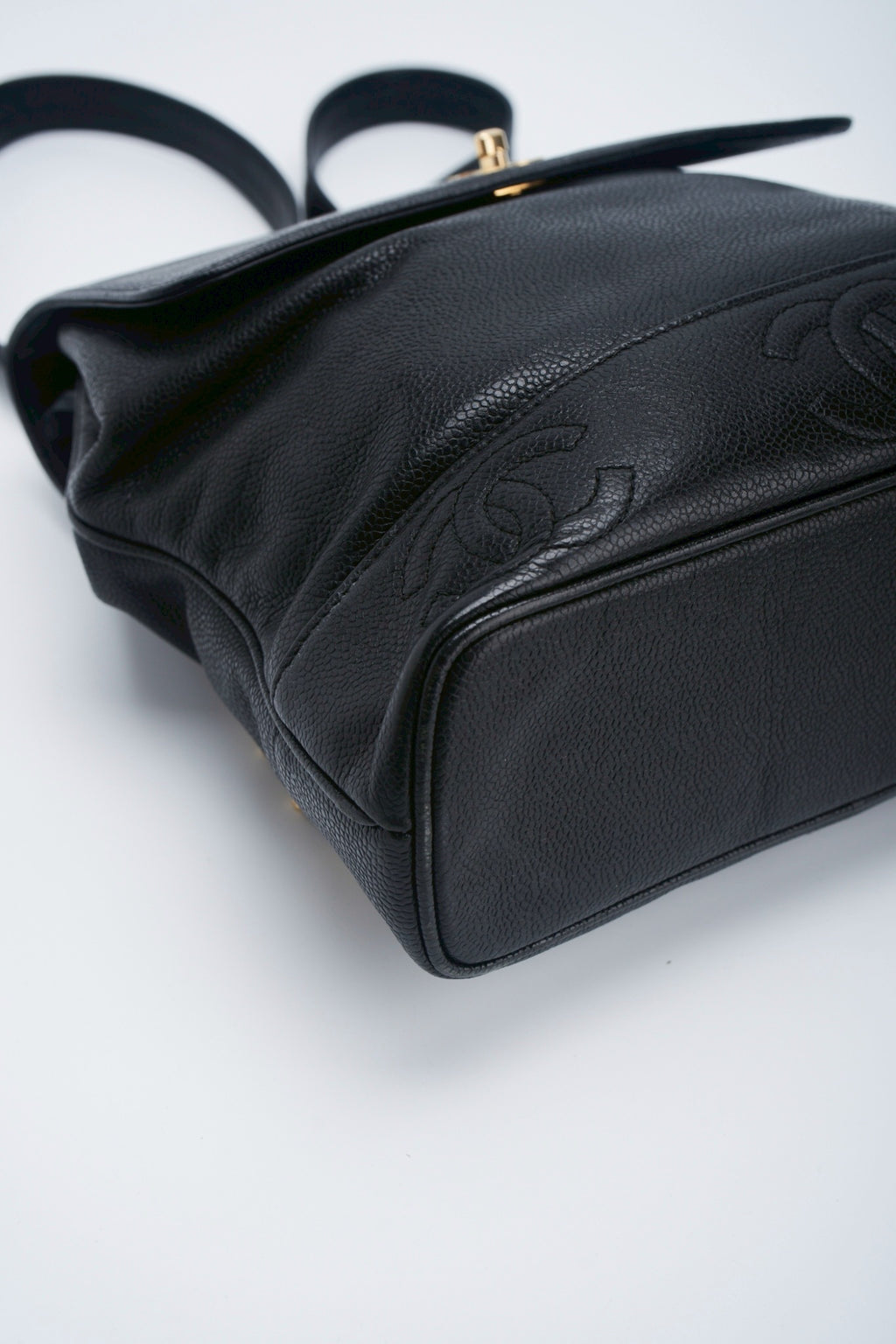 Chanel caviar backpack