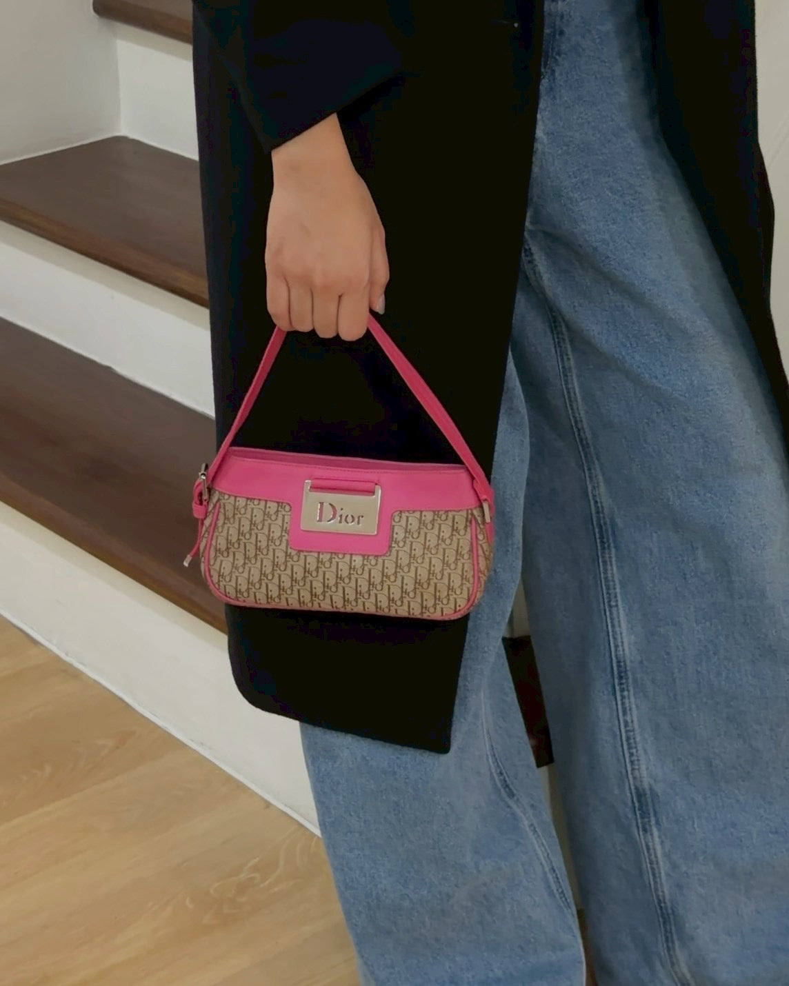 Dior trotter pink pochette