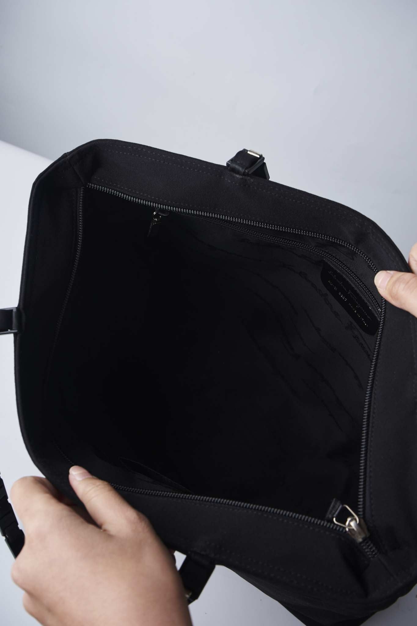 Ferragamo Fabric Chain Bag