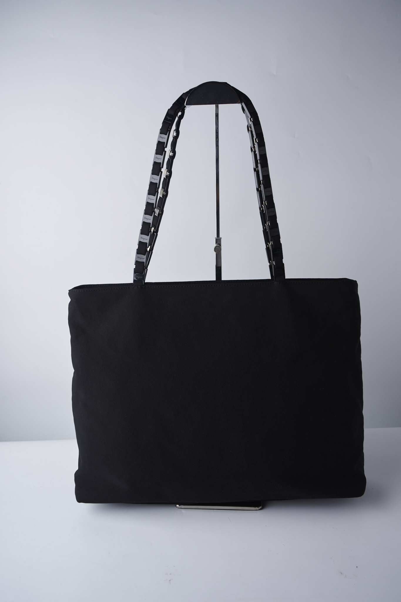 Ferragamo Fabric Chain Bag
