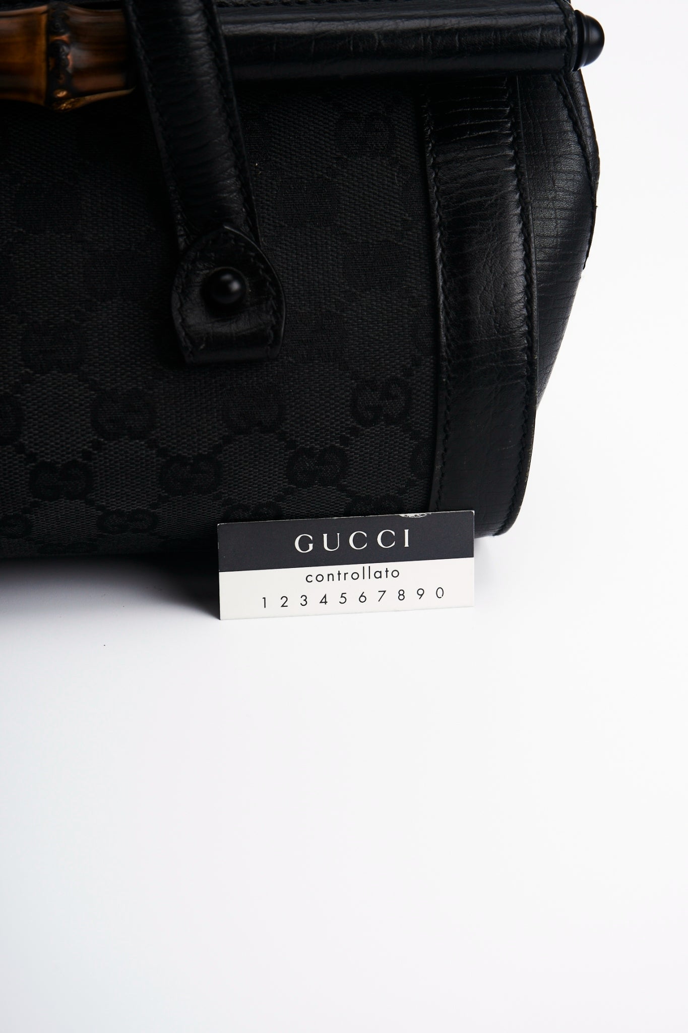 Gucci bamboo shoulder bag