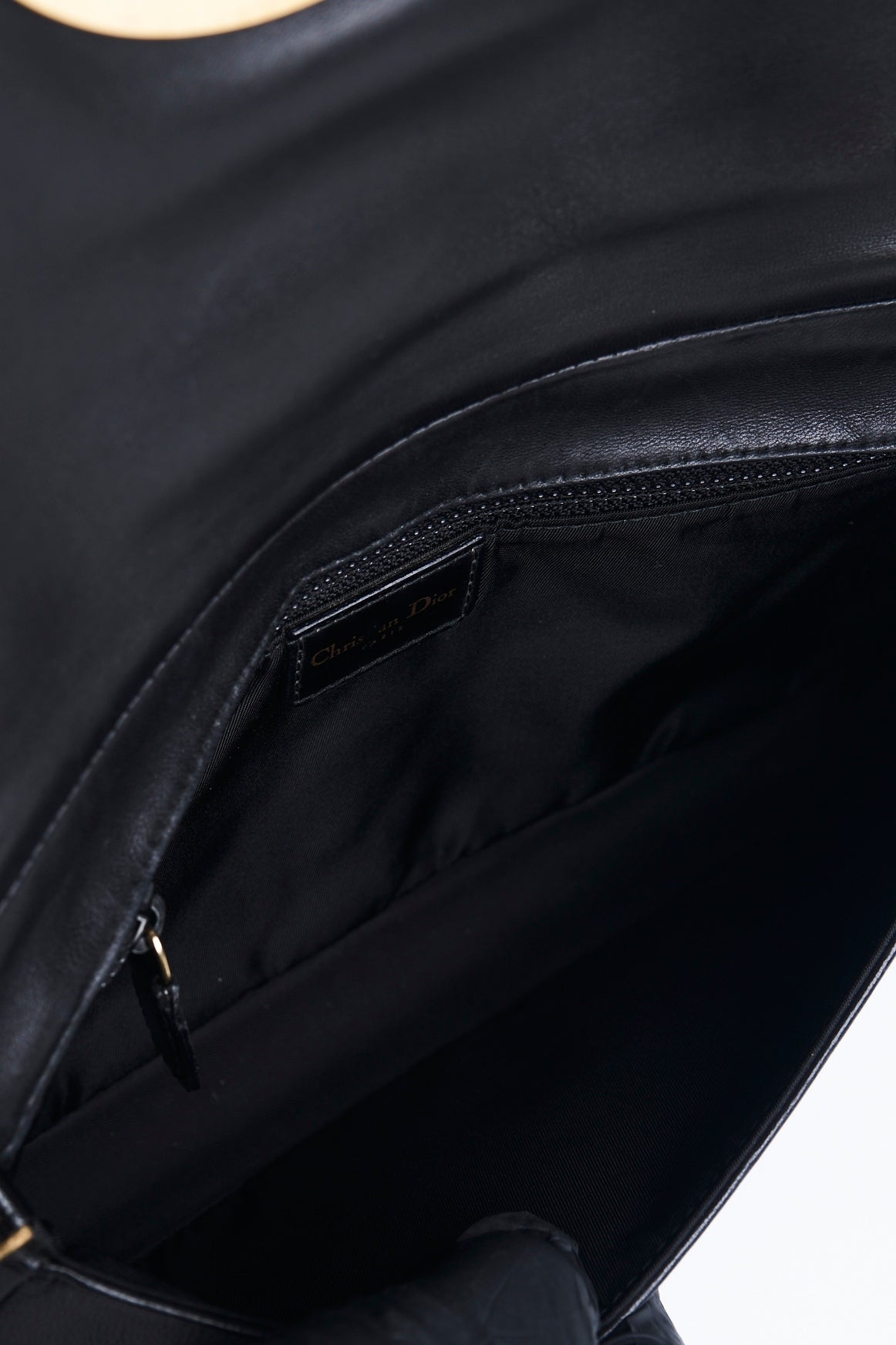 Dior trotter leather pochette
