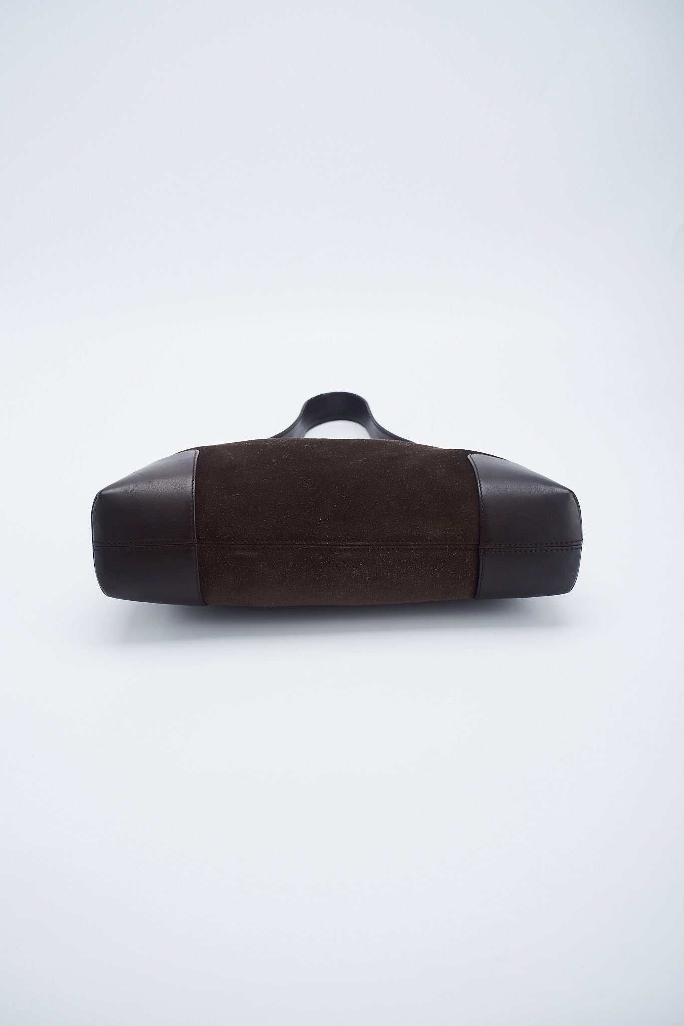 Loewe Suede Brown shoulder