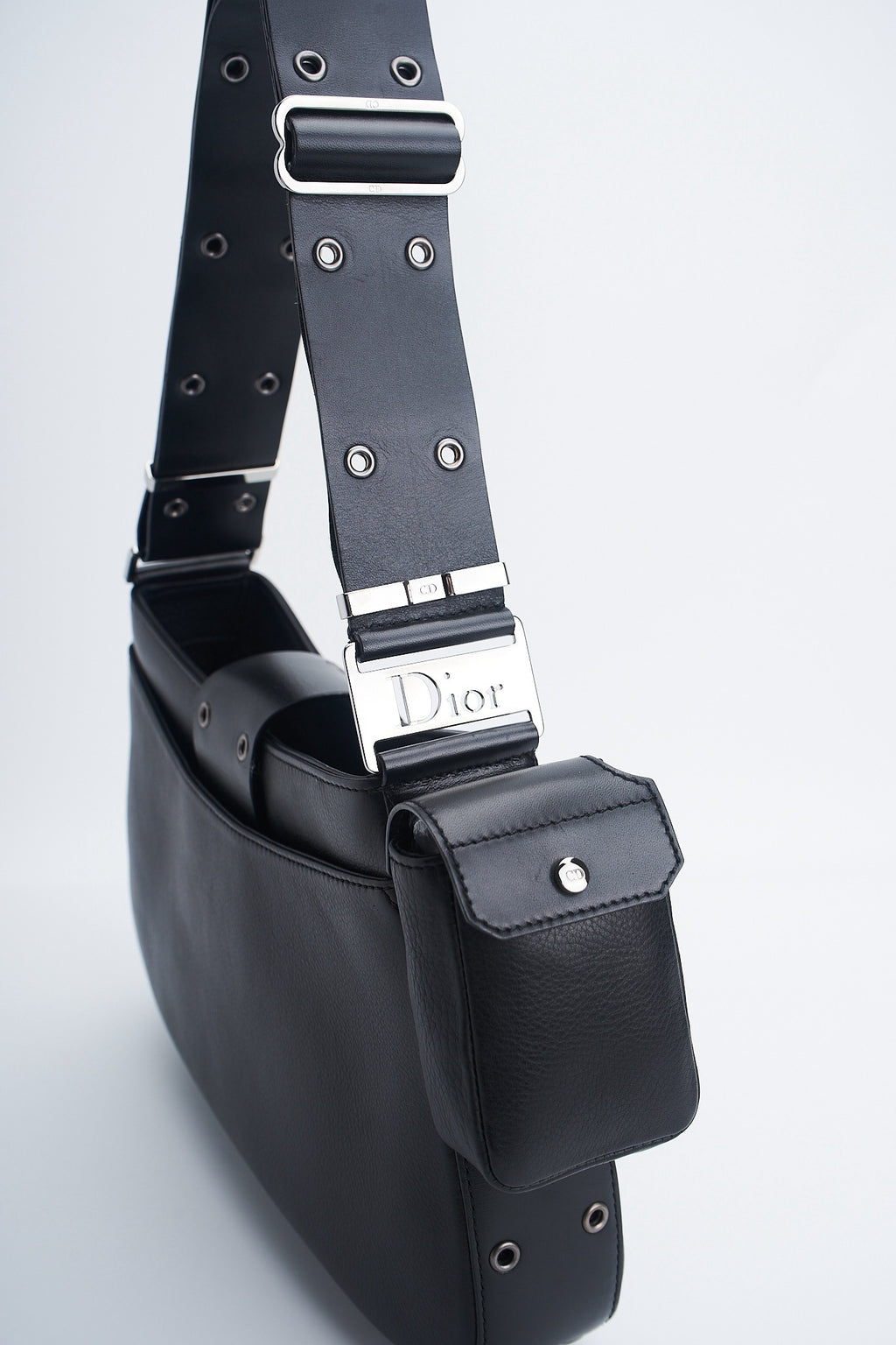 Dior street-chic shoulder