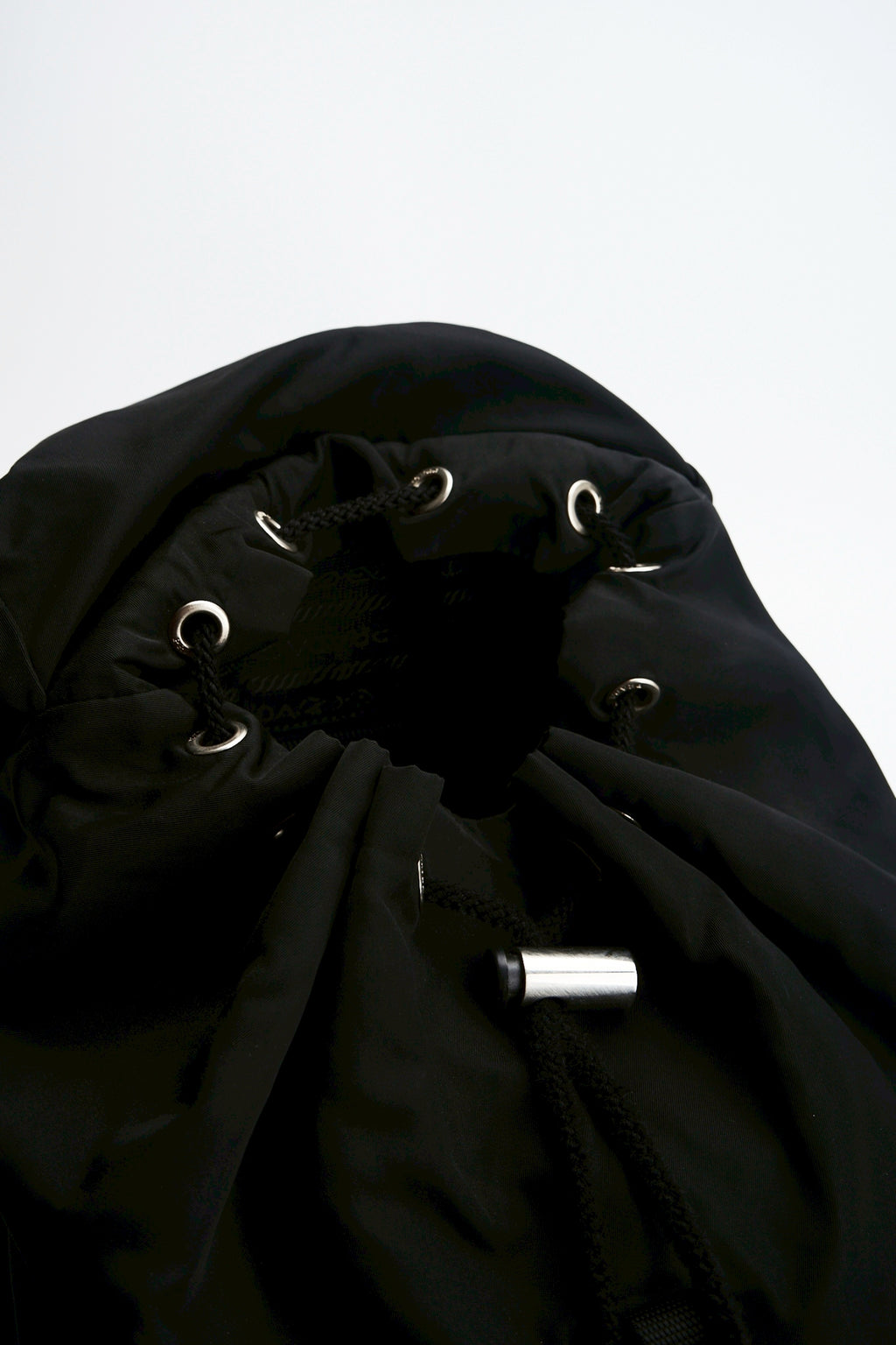 Prada nylon blackpack