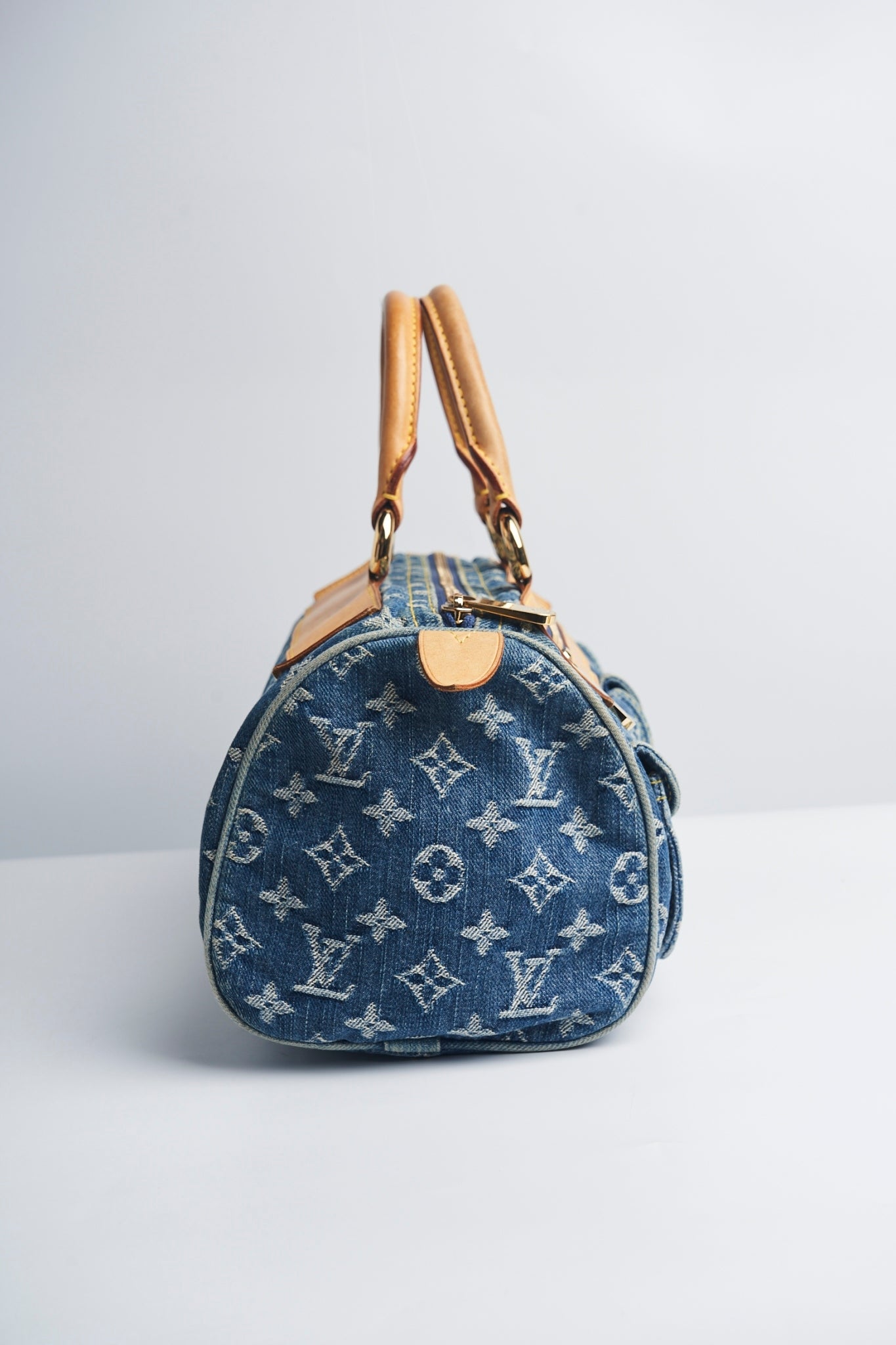Louis vuitton denim handbag