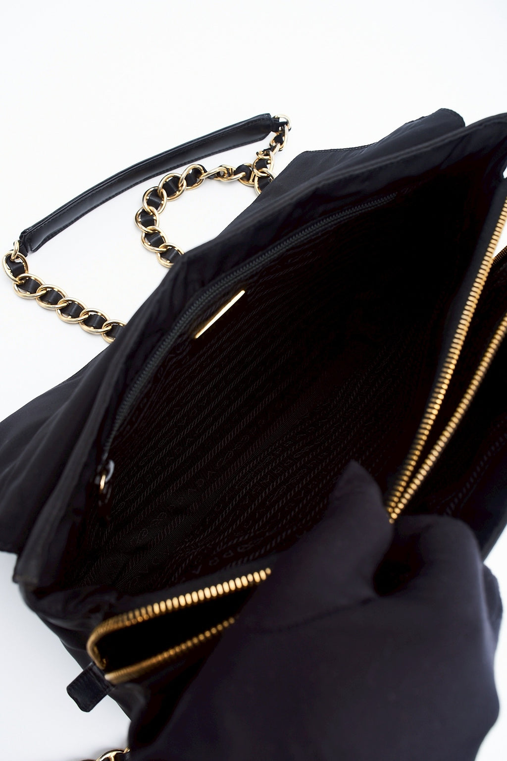 Prada nylon chain