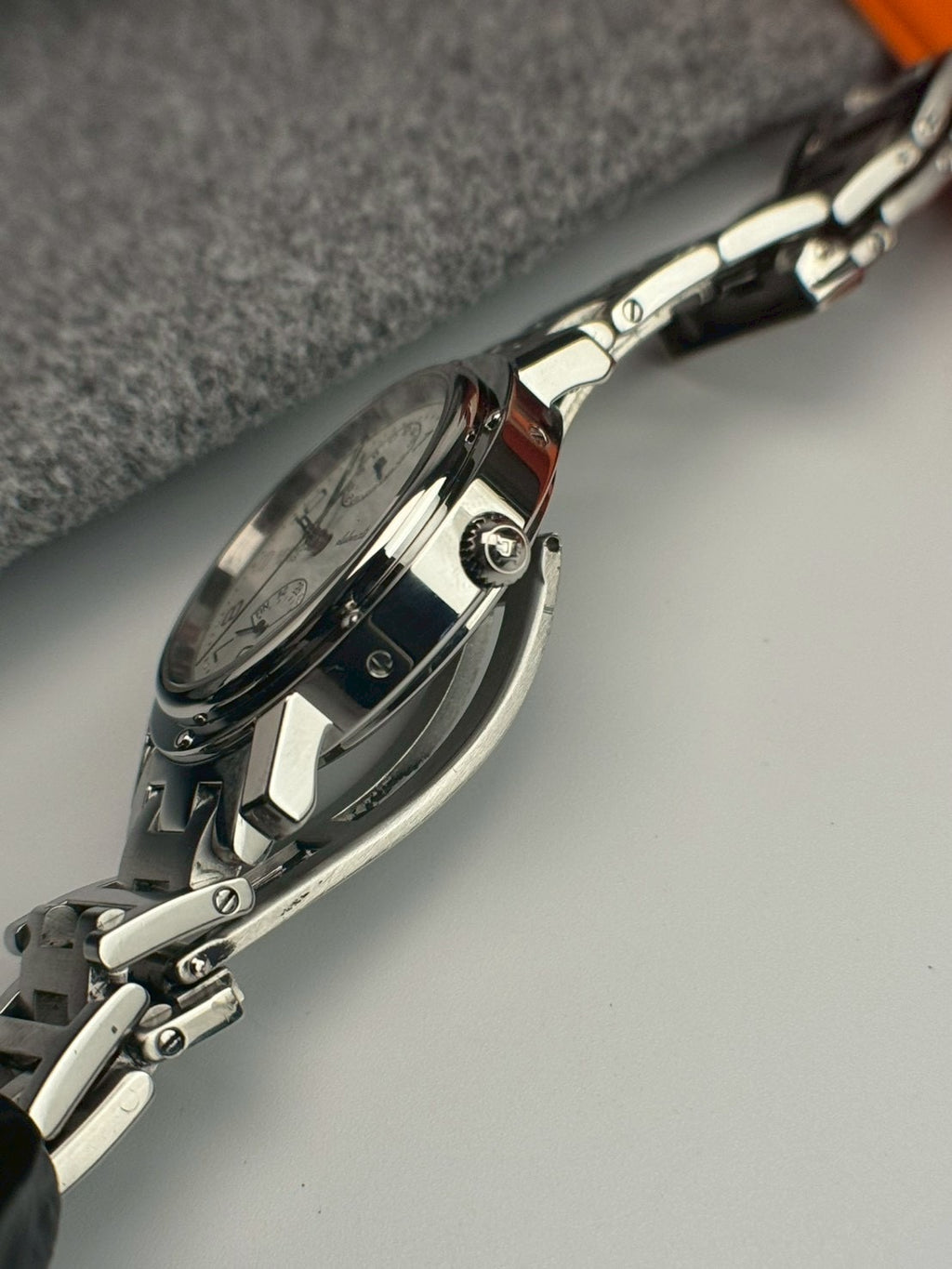 Hermes clipper chronograph c.6093