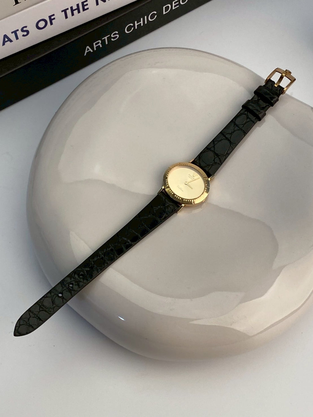 Rolex K18 YG cellini gold dial