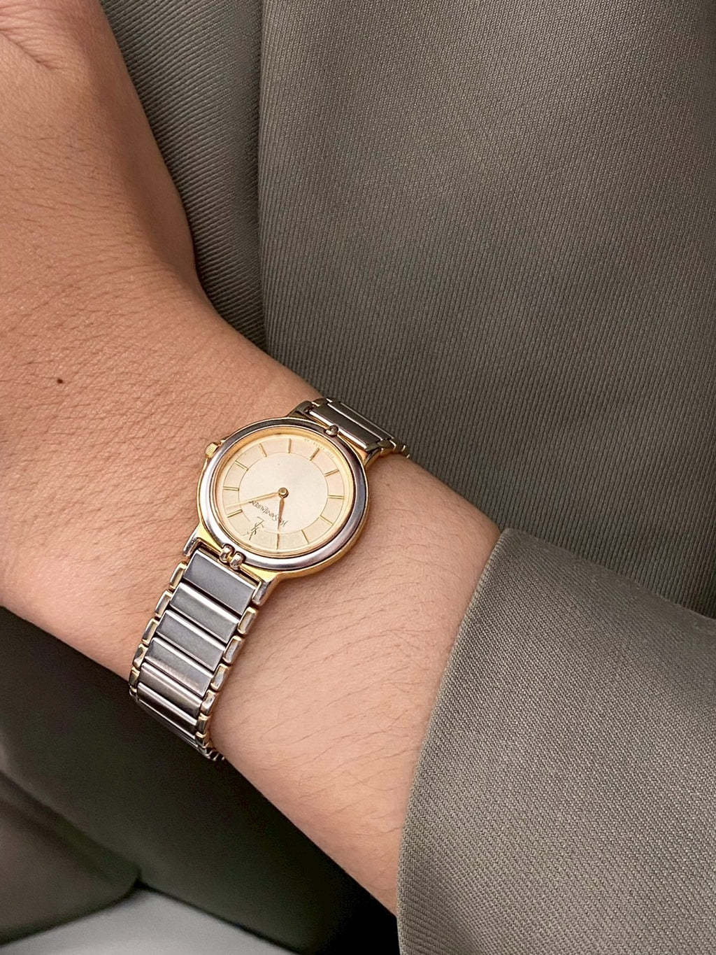 Ysl cream dial twotone c.1771