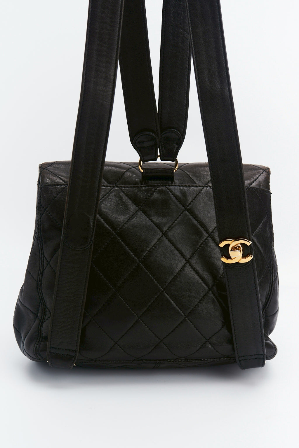 Chanel lambskin backpack