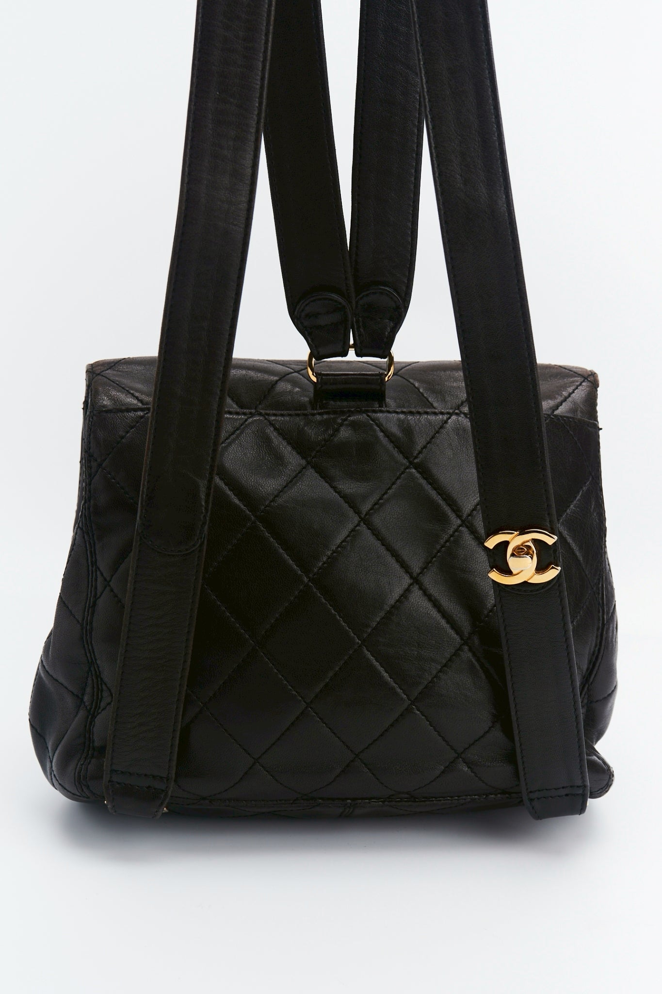Chanel lambskin backpack