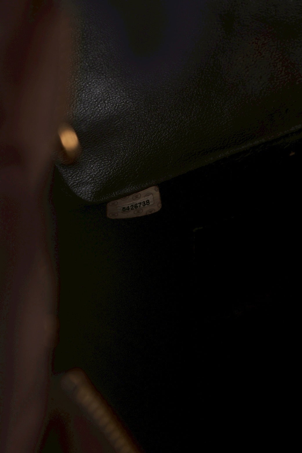 Chanel velvet medallion tote