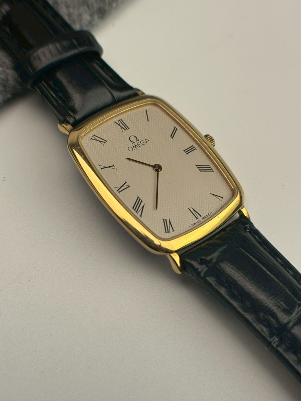 Omega deville chevron dial