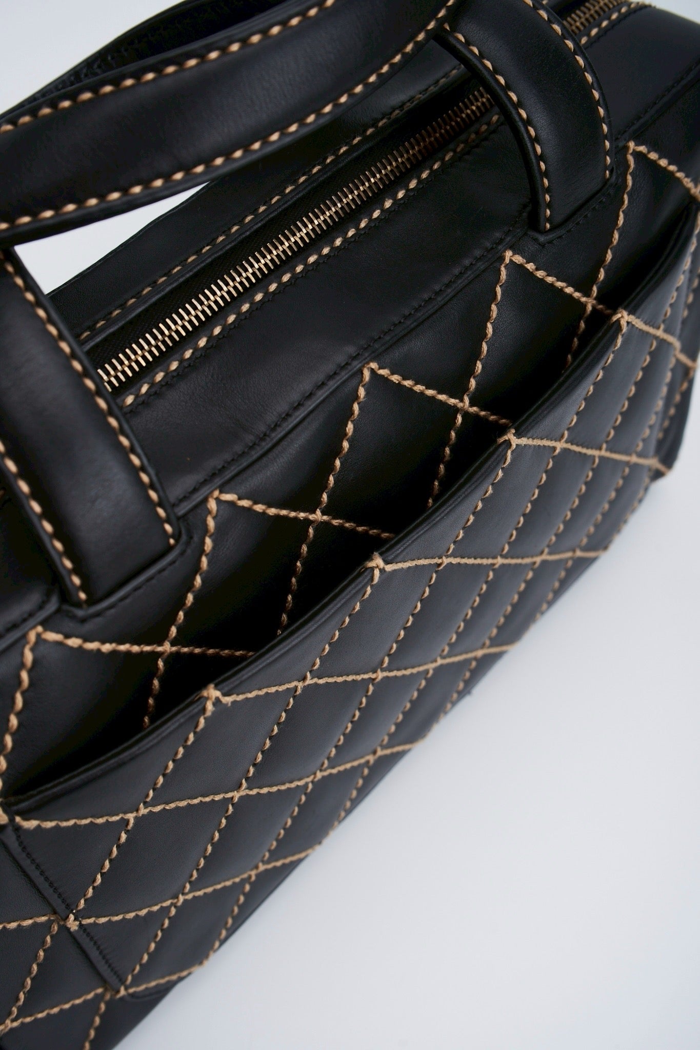 Chanel quilted hand bag