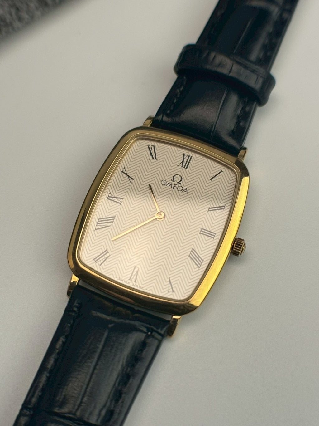 Omega deville chevron dial