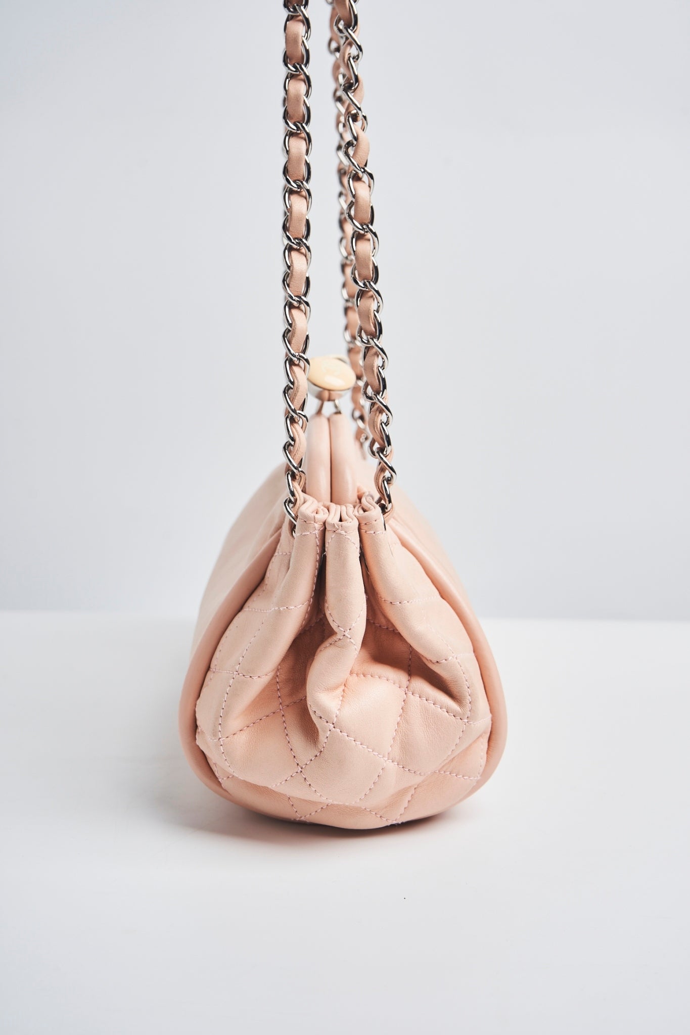 Chanel pink lambskin