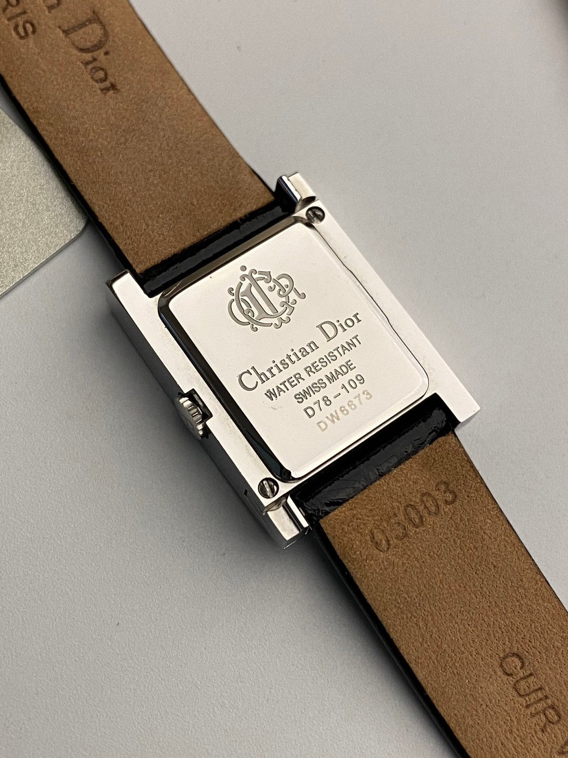 dior D78-109 silver dial c.6673