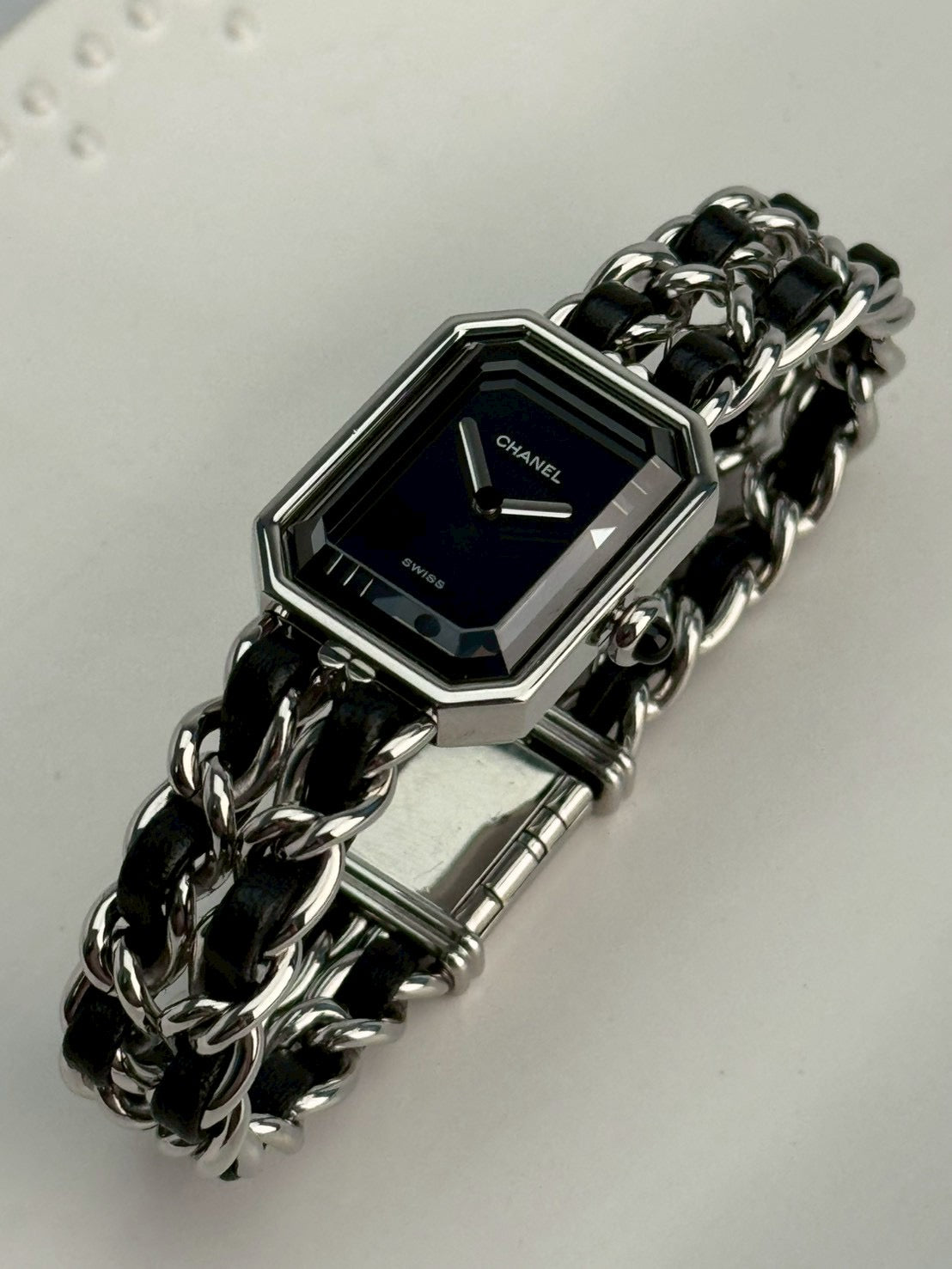Chanel premiear silver Lsize c.78712