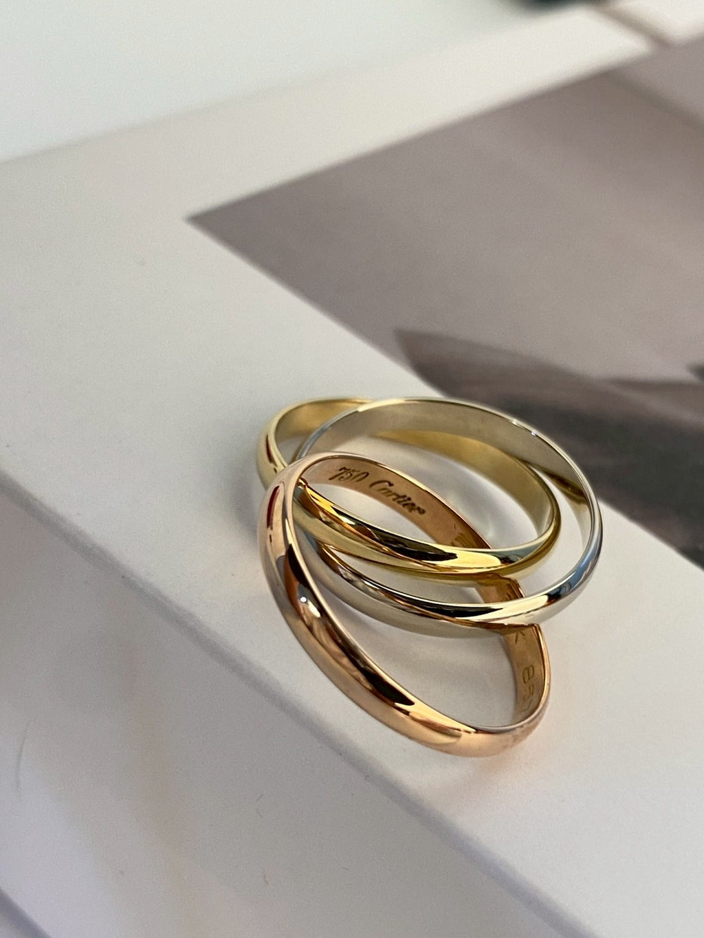 Cartier trinity ring classic model