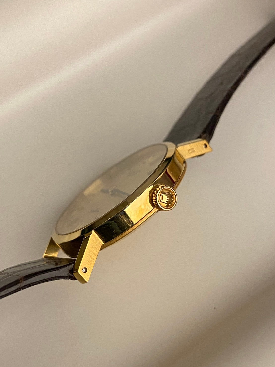 Rolex cellini gold dial