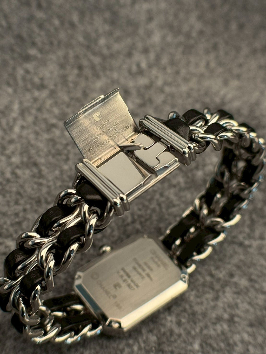 Chanel Premiere silver Lsize c.1607