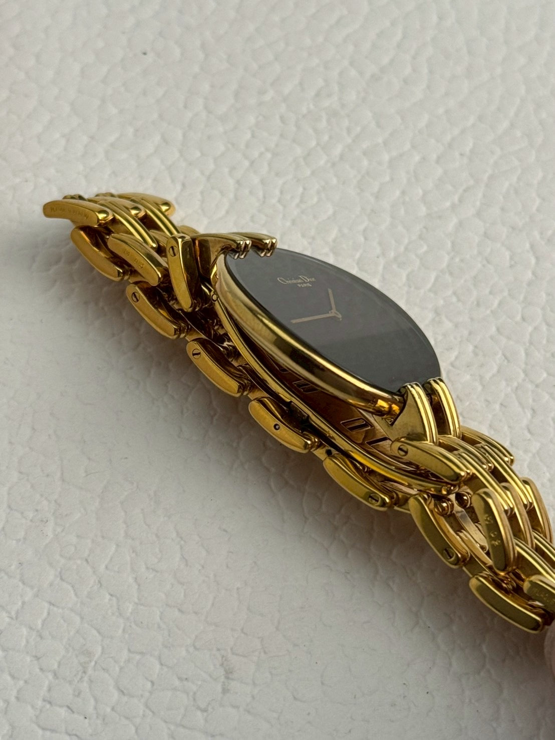 Dior black dial gold sizeL c.4581
