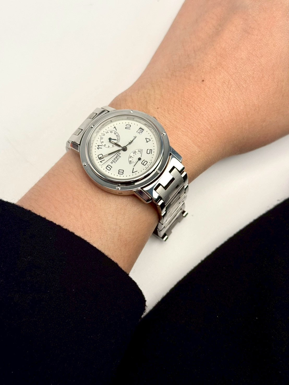 Hermes clipper chronograph c.6093