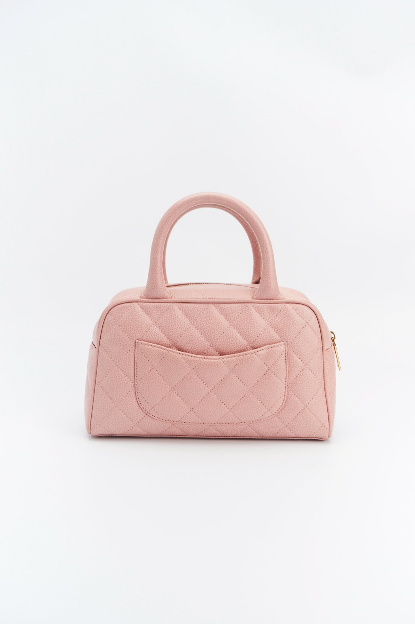 Chanel mini boston pink