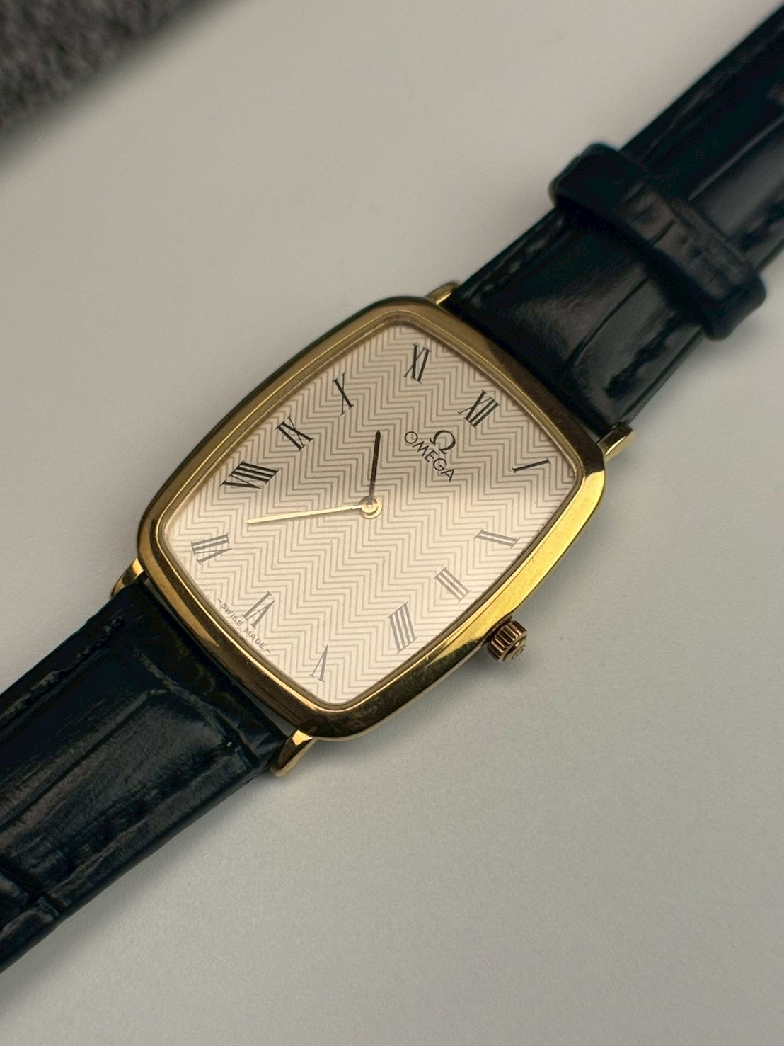 Omega deville chevron dial