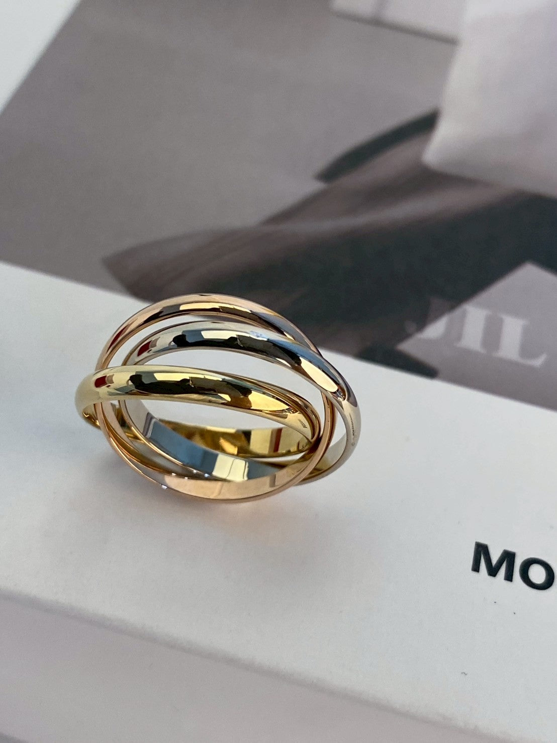 Cartier trinity ring classic model