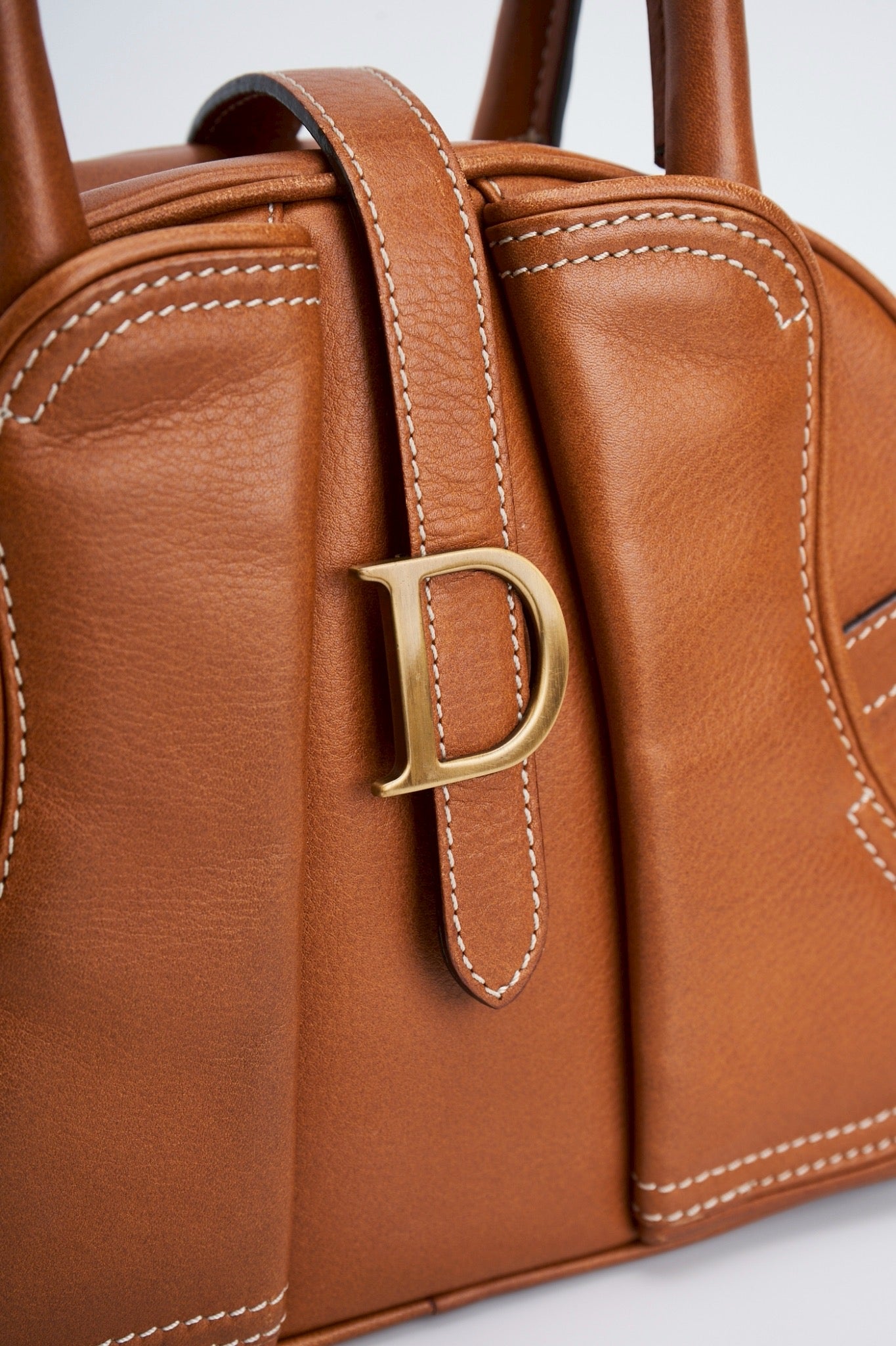 Dior D logo handbag
