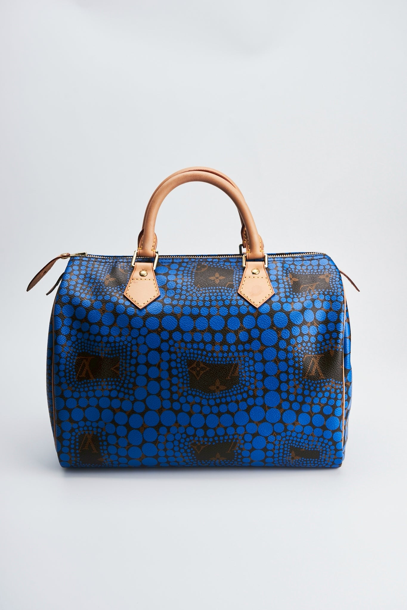 Louis Vuitton Yayoi Kusama speedy blue 30”