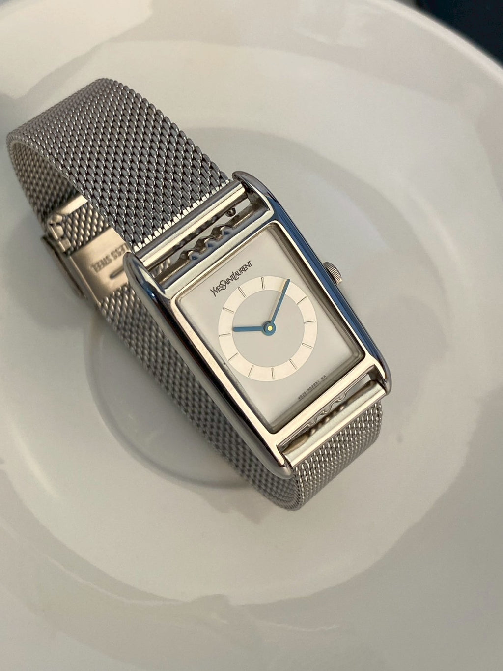 YSL stainless white dial c.0825
