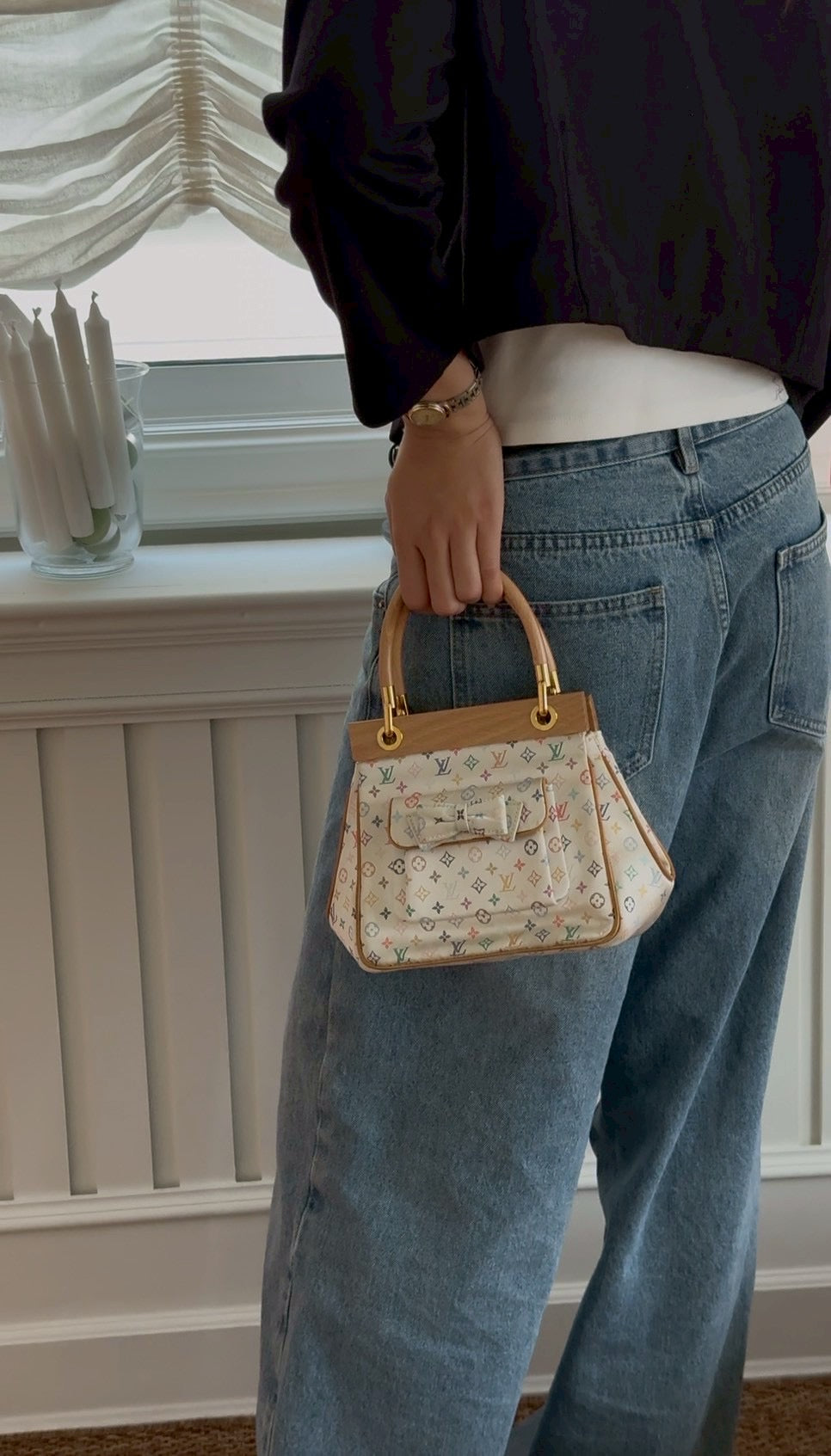 Louis vuitton Abelia Satin