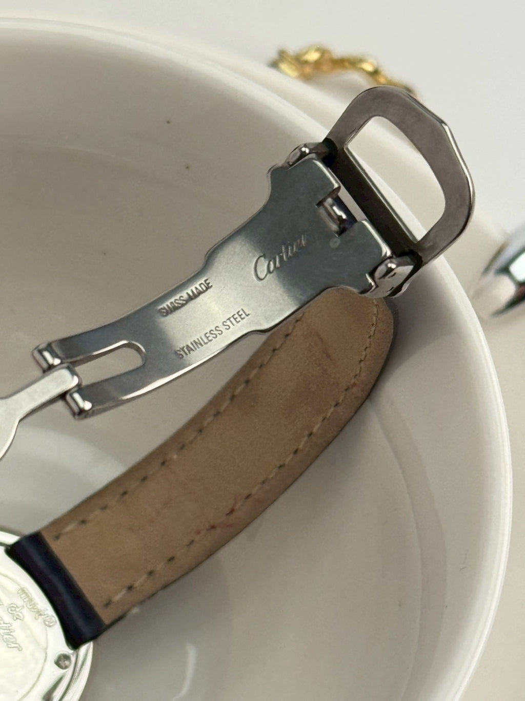 cartier trinity white dial c.4014