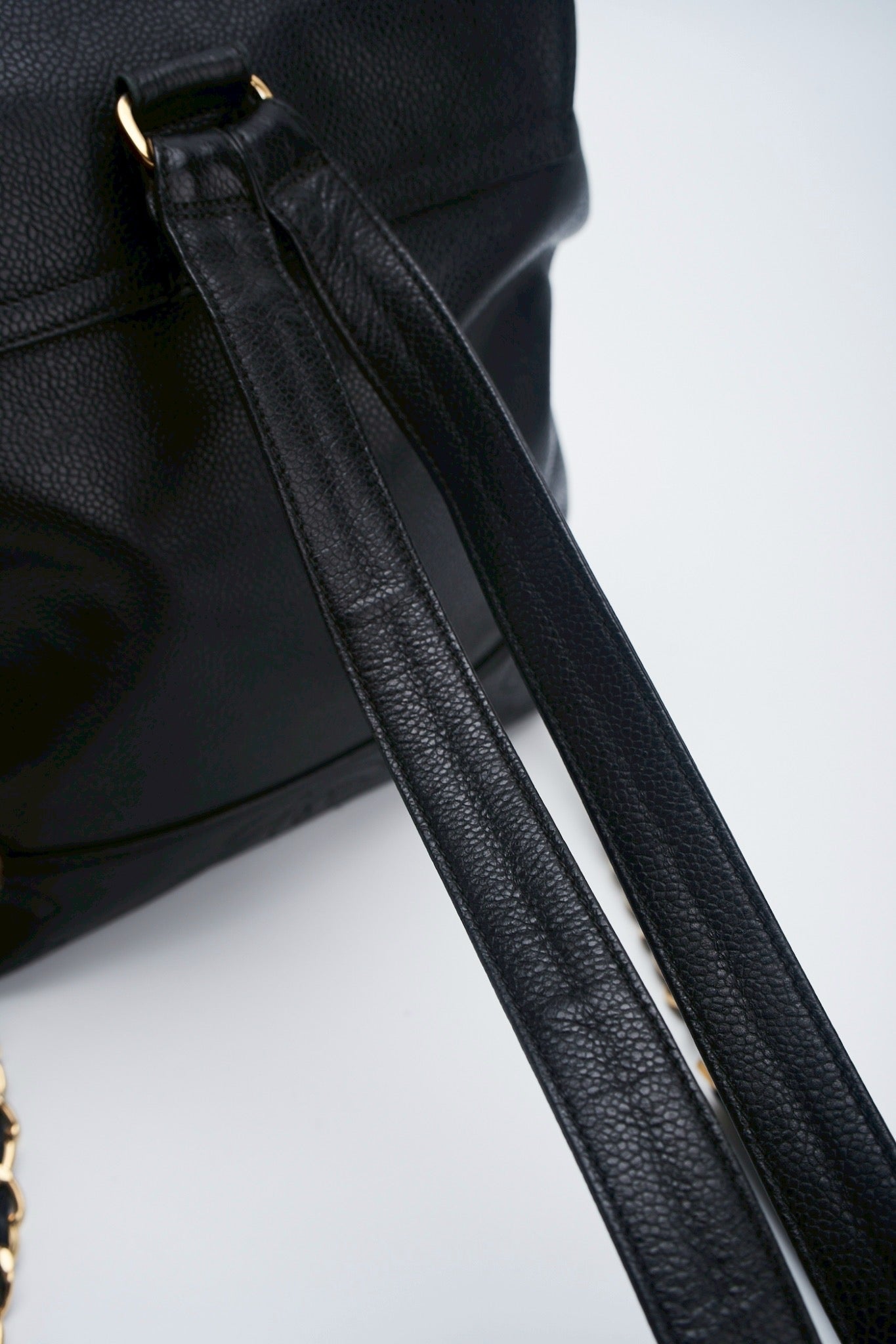 Chanel caviar backpack