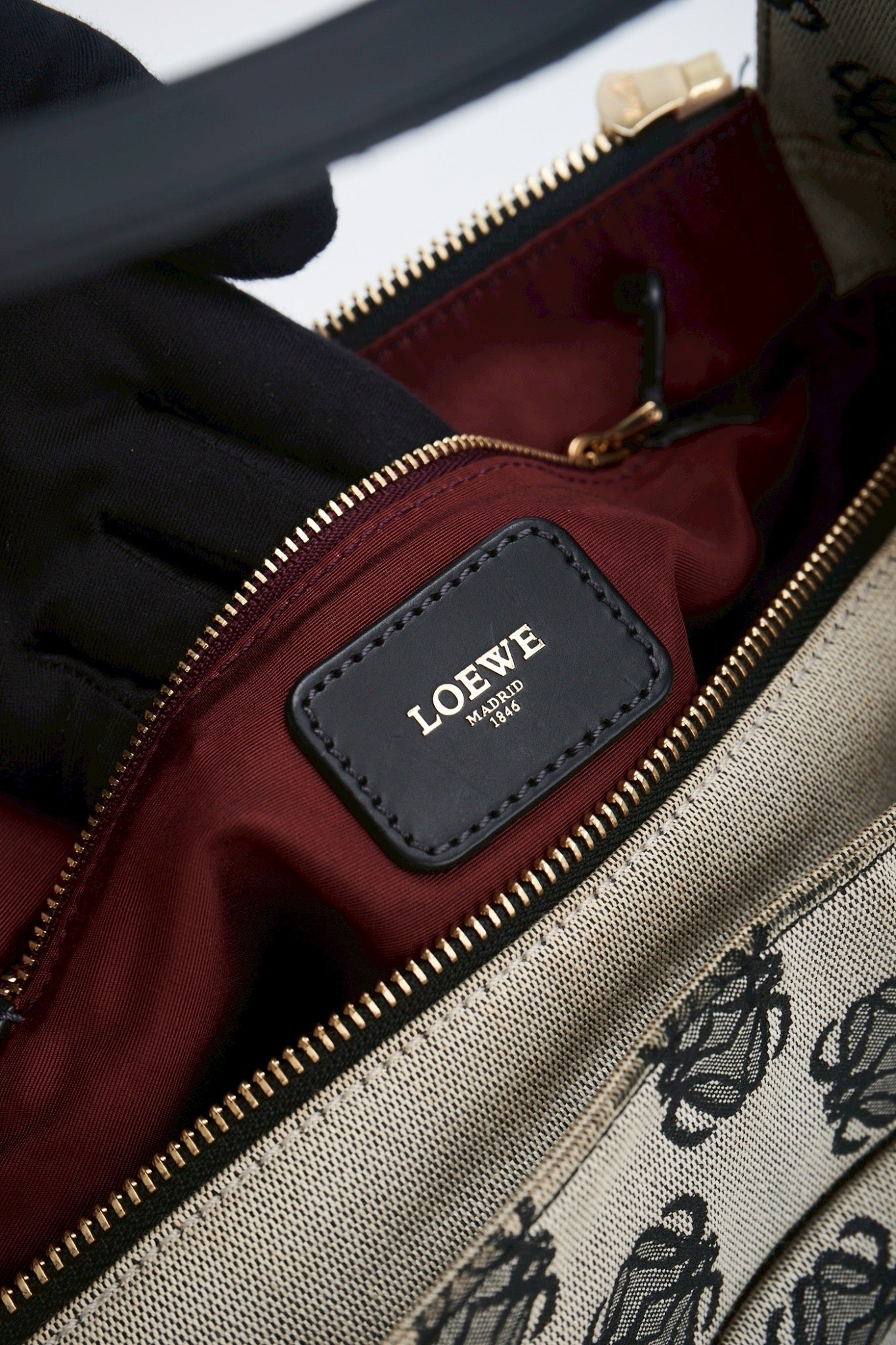 Loewe monogram shoulder
