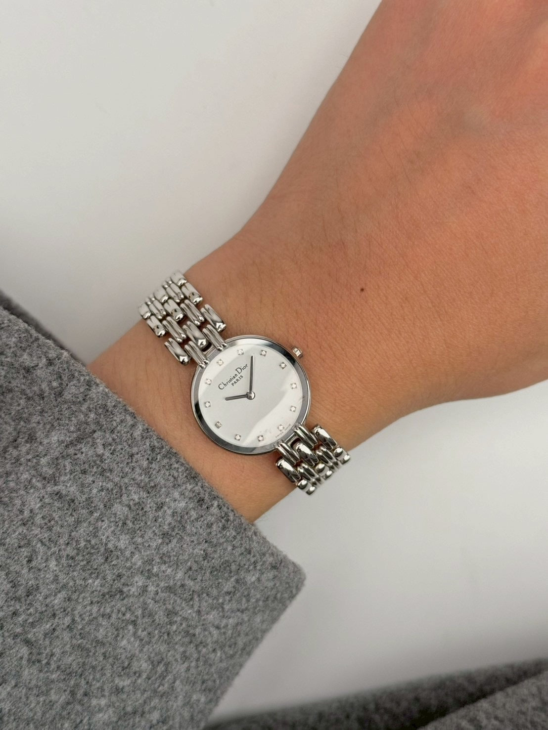 Dior diamond white dial c.1662