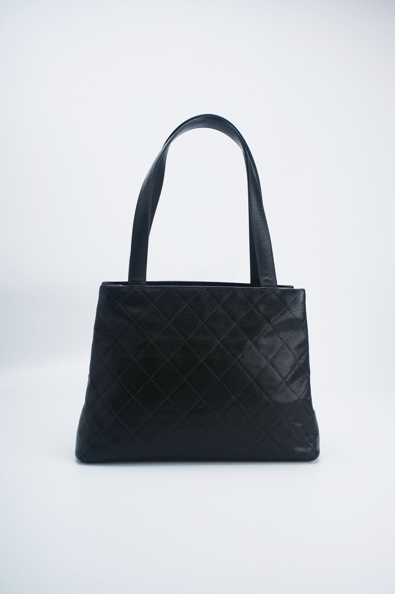 Chanel rhombic quilted caviar