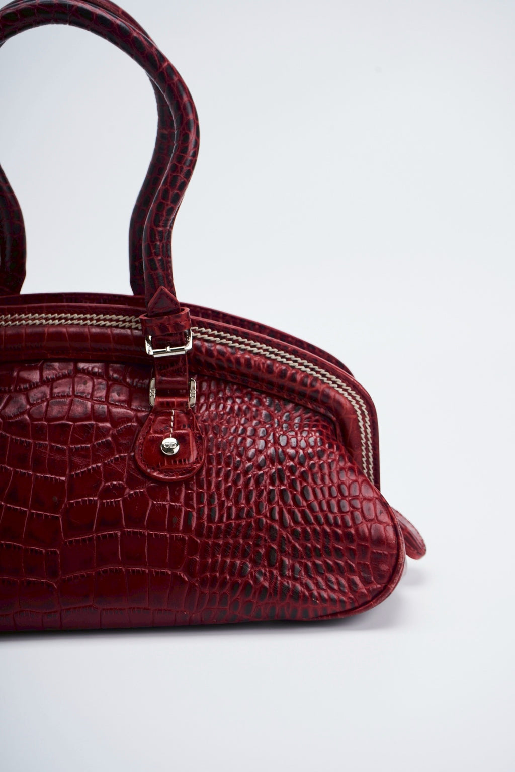 Dior detective crocodile leather