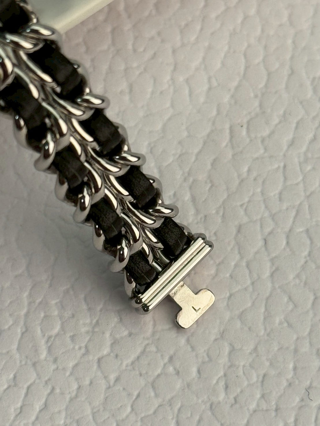 Chanel premiear silver Lsize c.78712