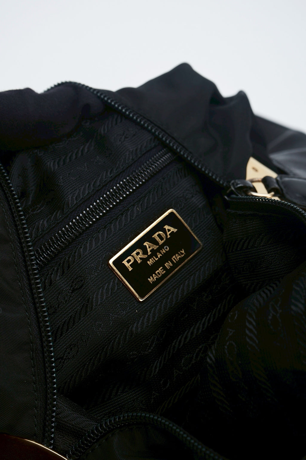 Prada nylon shoulder bag