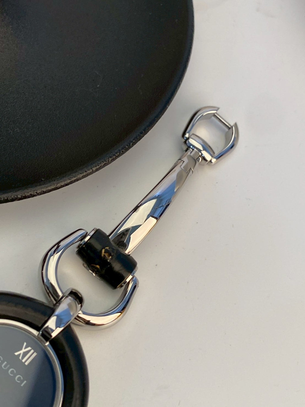 Gucci bamboo 132.40 black c.8836
