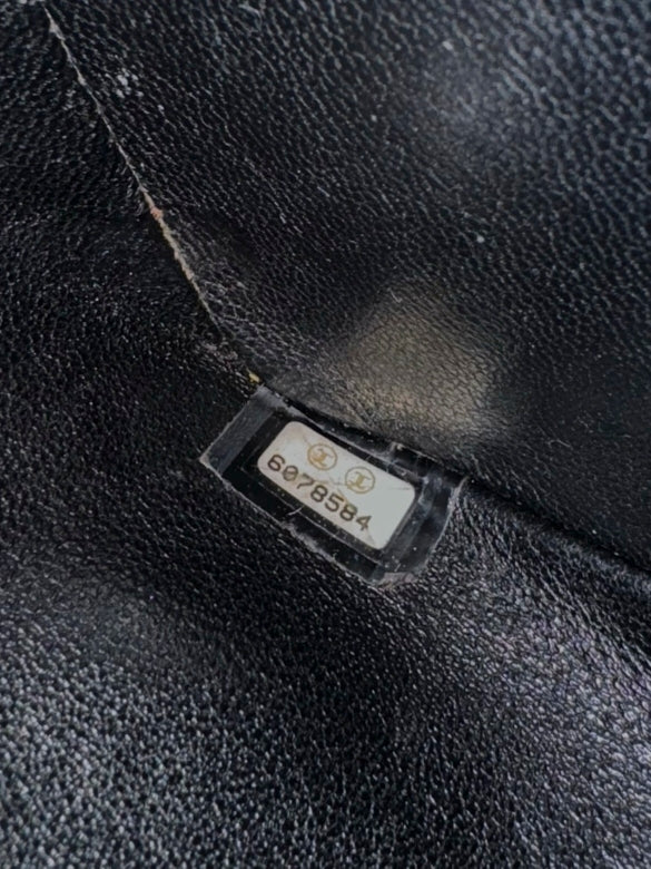 Chanel caviar medallion silver hardware