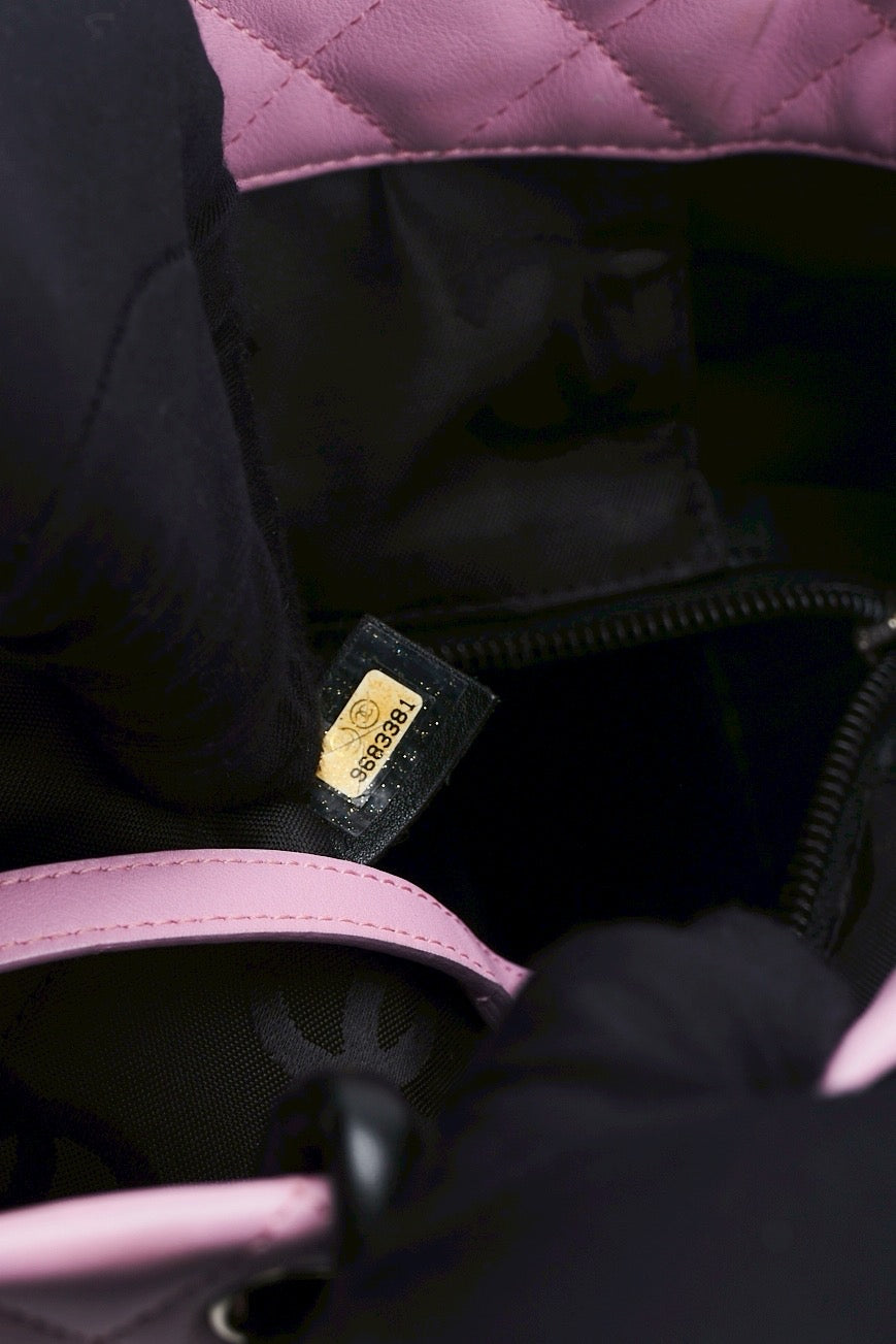 Chanel cambon mini tote pink