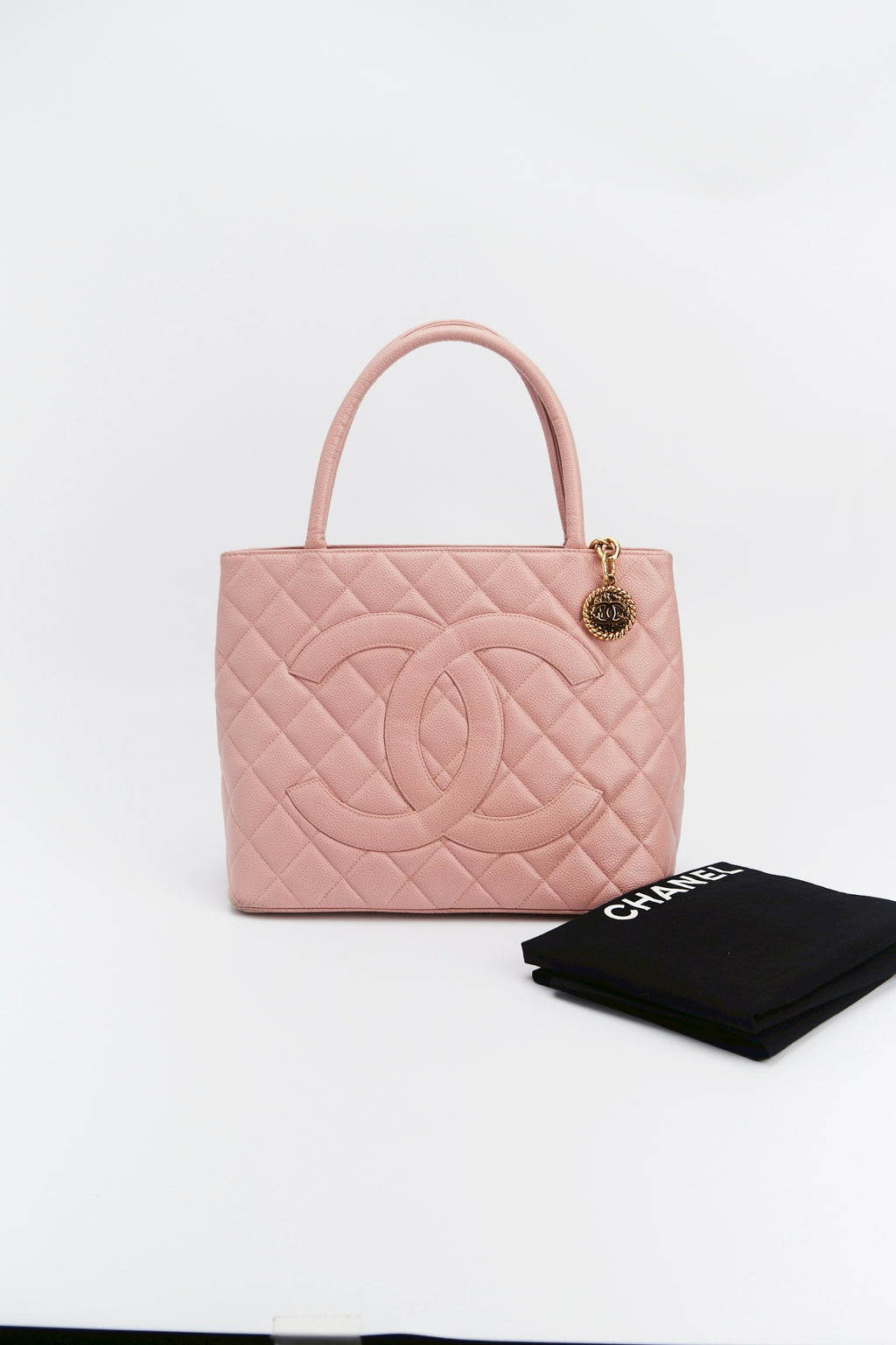 Chanel medellion tote bag