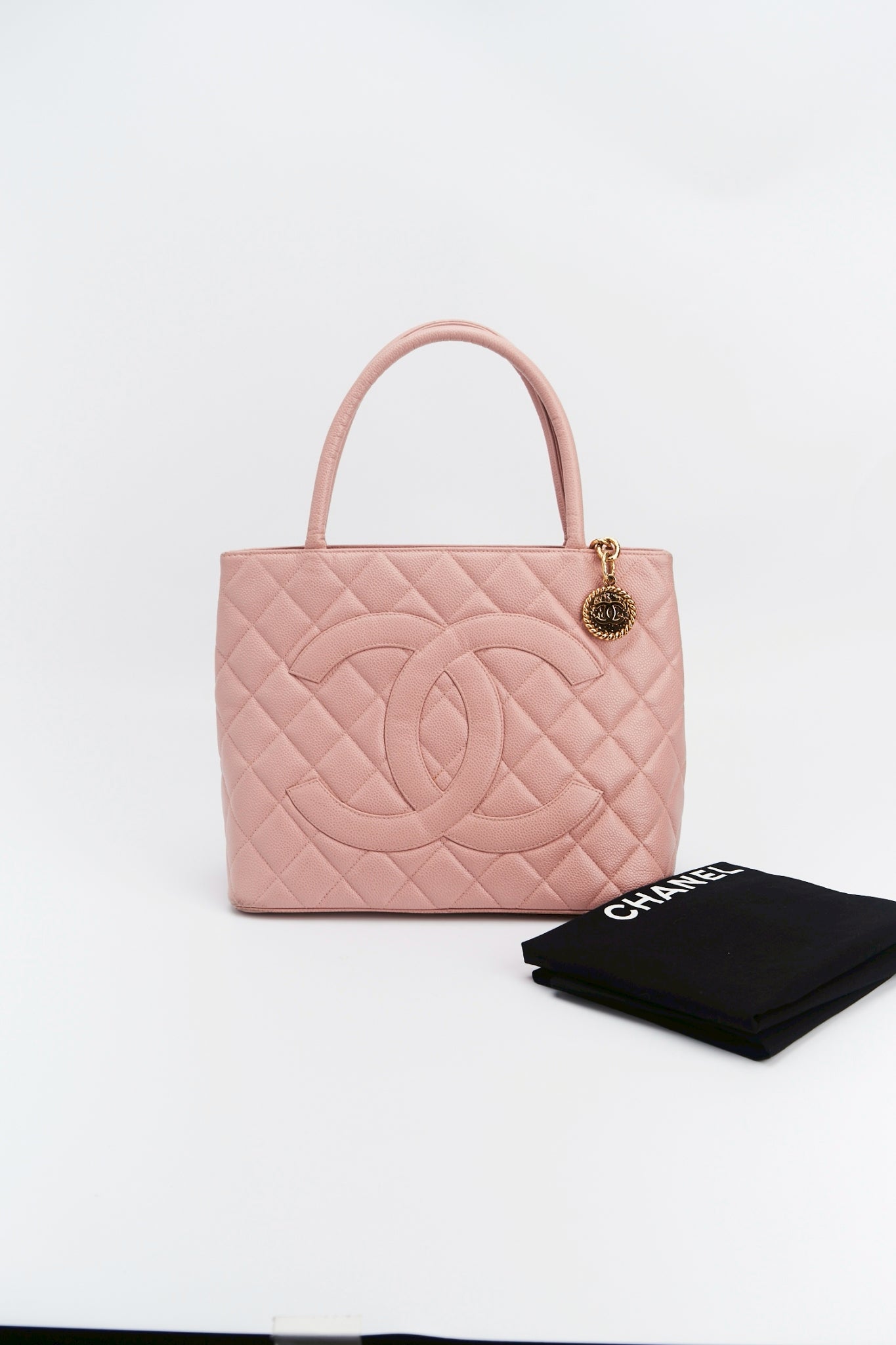 Chanel medellion tote bag